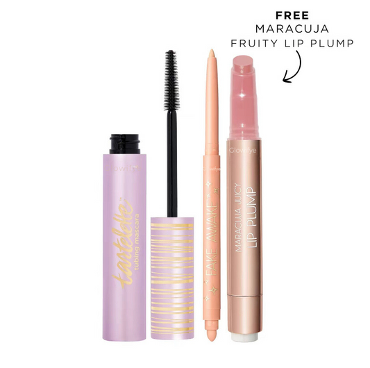 Best Sellers Set - Lip plump gloss, mascara, & eye pencil